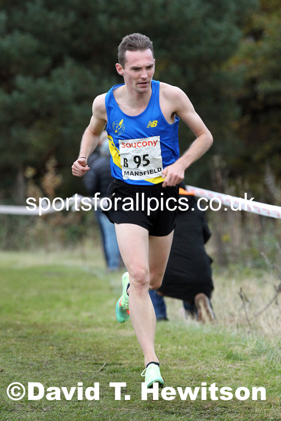 Senior mens 2021 National Cross Country Relays, Berry Hill Park, Mansfield. Photo: David T. Hewitson/Sports for All Pics